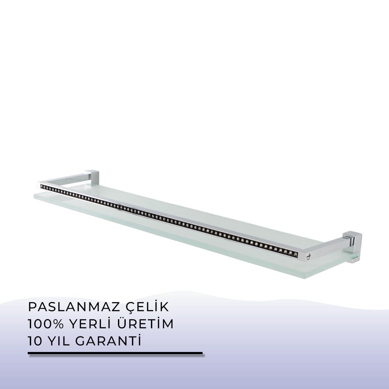 İGK YAPI - Çelik Banyo Swwor Ayna Etajeri (SW10-005)