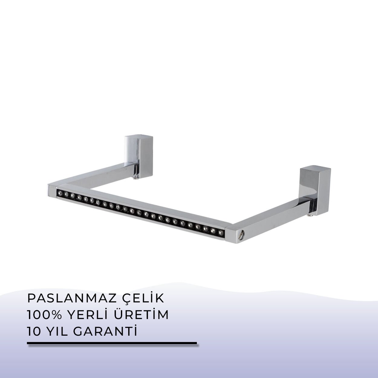 İGK YAPI - Çelik Banyo Swwor Kare Havluluk (SW10-008)