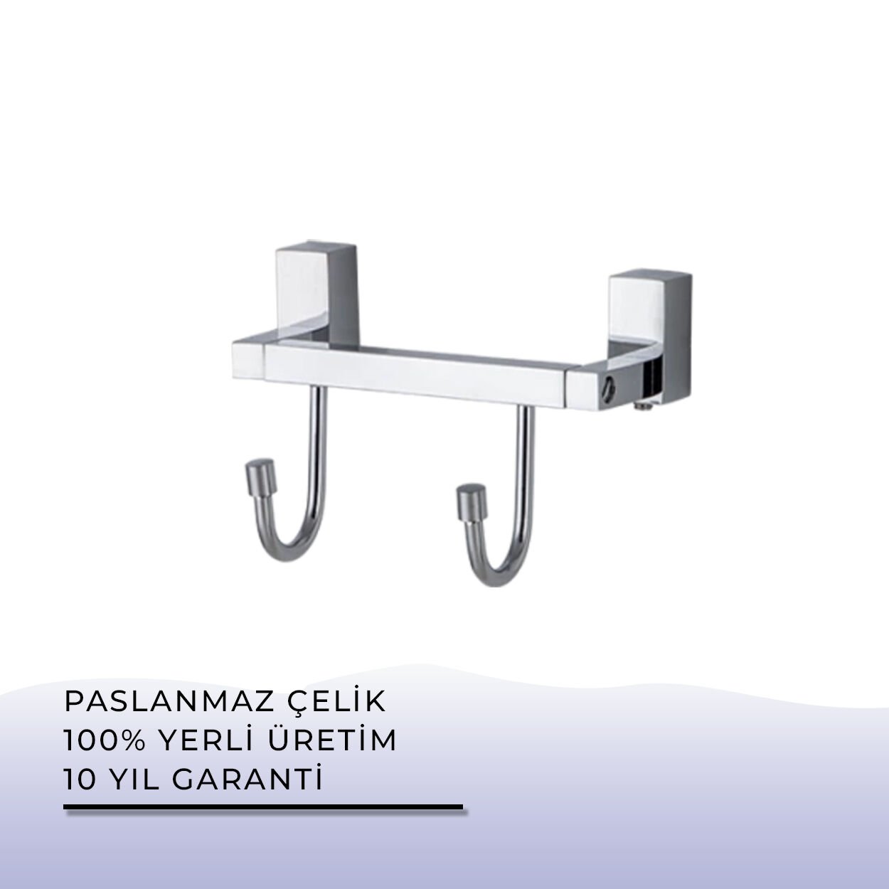 İGK YAPI - Çelik Banyo Swwor Çiftli Bornozluk (SW10-037)