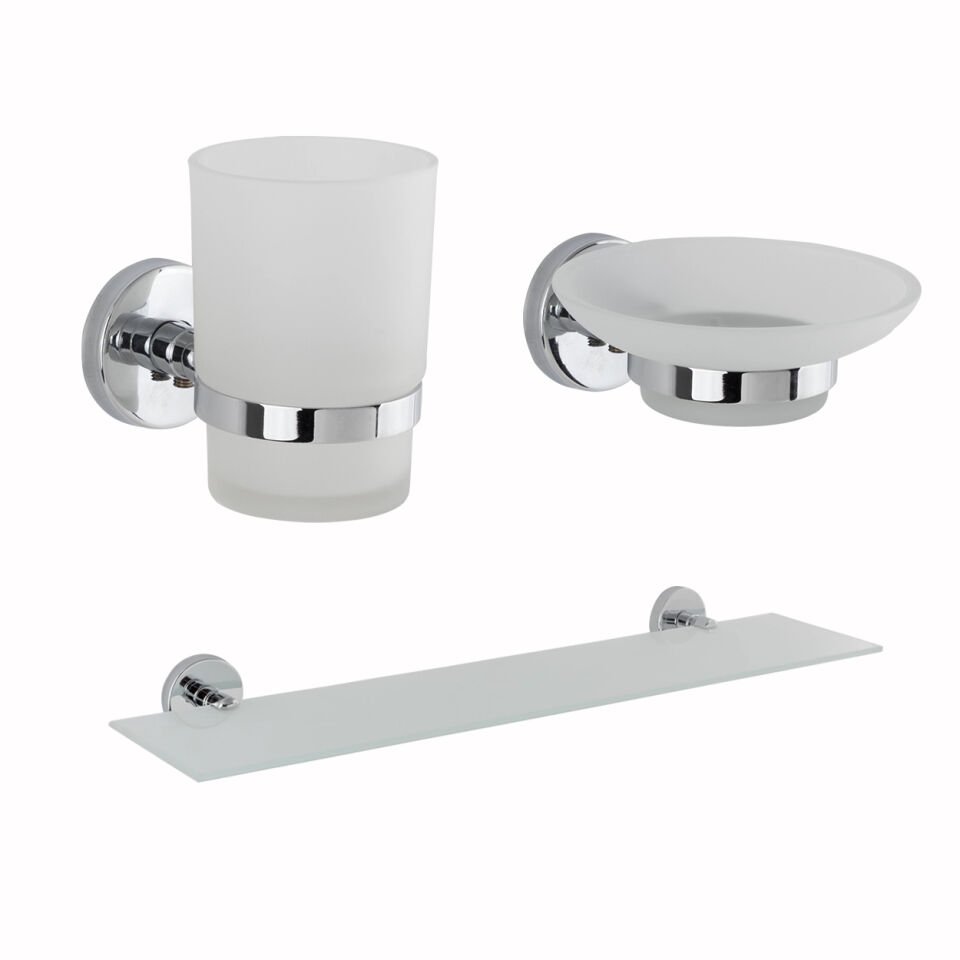İGK YAPI - Çelik Banyo Karaca Banyo Seti -1(3 Parça)