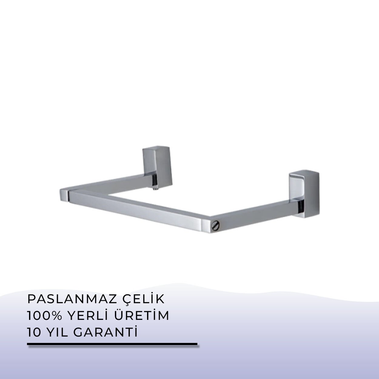 İGK YAPI - Çelik Banyo Swwor Kare Havluluk (SW10-044)