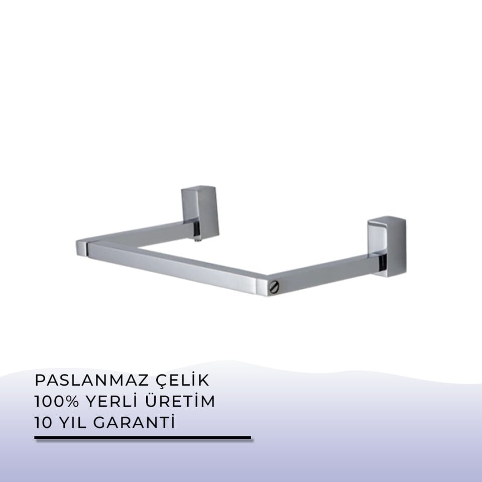 İGK YAPI - Çelik Banyo Swwor Kare Havluluk (SW10-044)