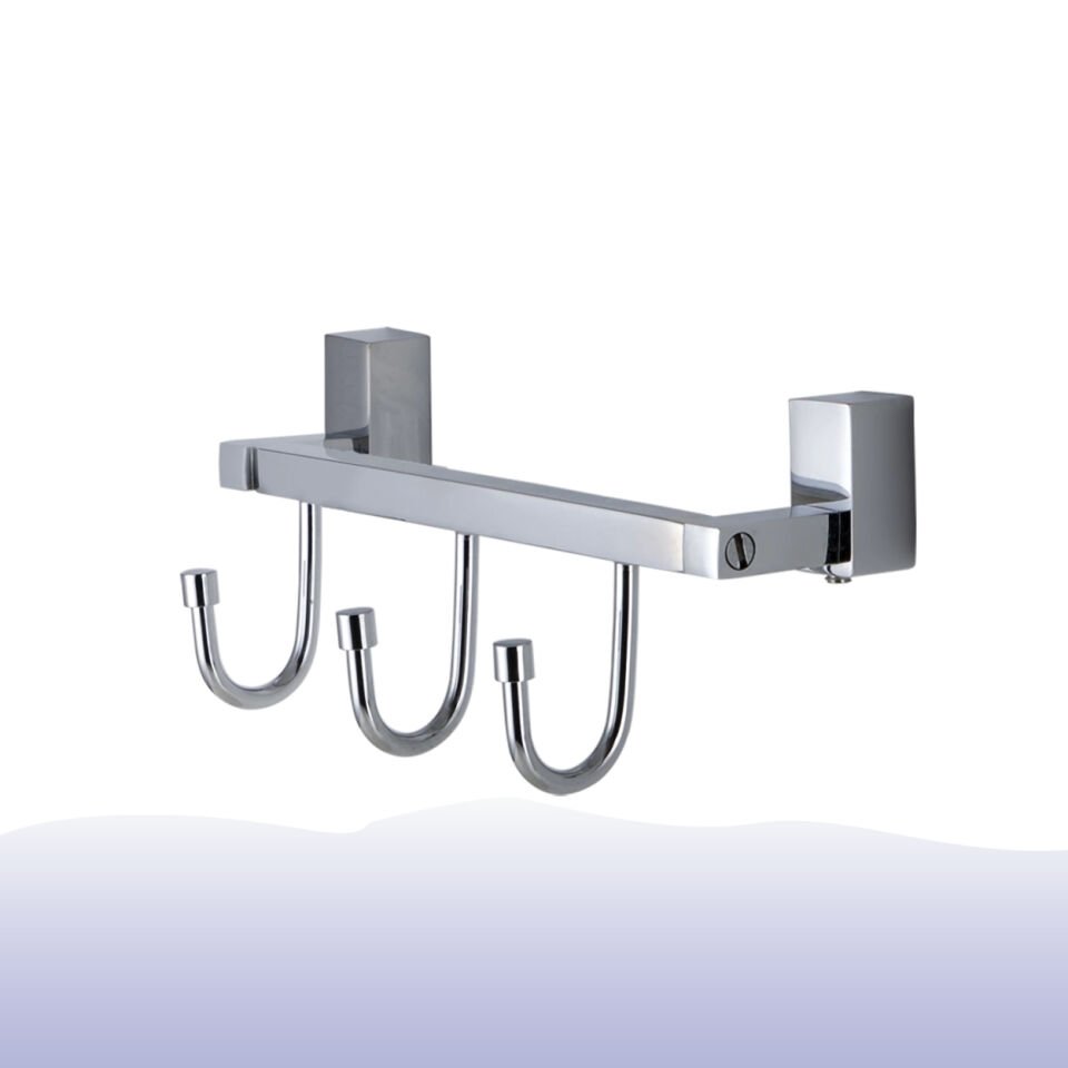 İGK YAPI - Çelik Banyo Swwor Üçlü Askılık (SW10-045)