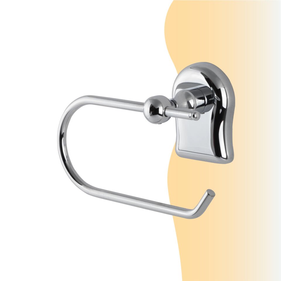 İGK YAPI - Çelik Banyo Lale Açık Tuvalet Kâğıtlığı (L10-012)