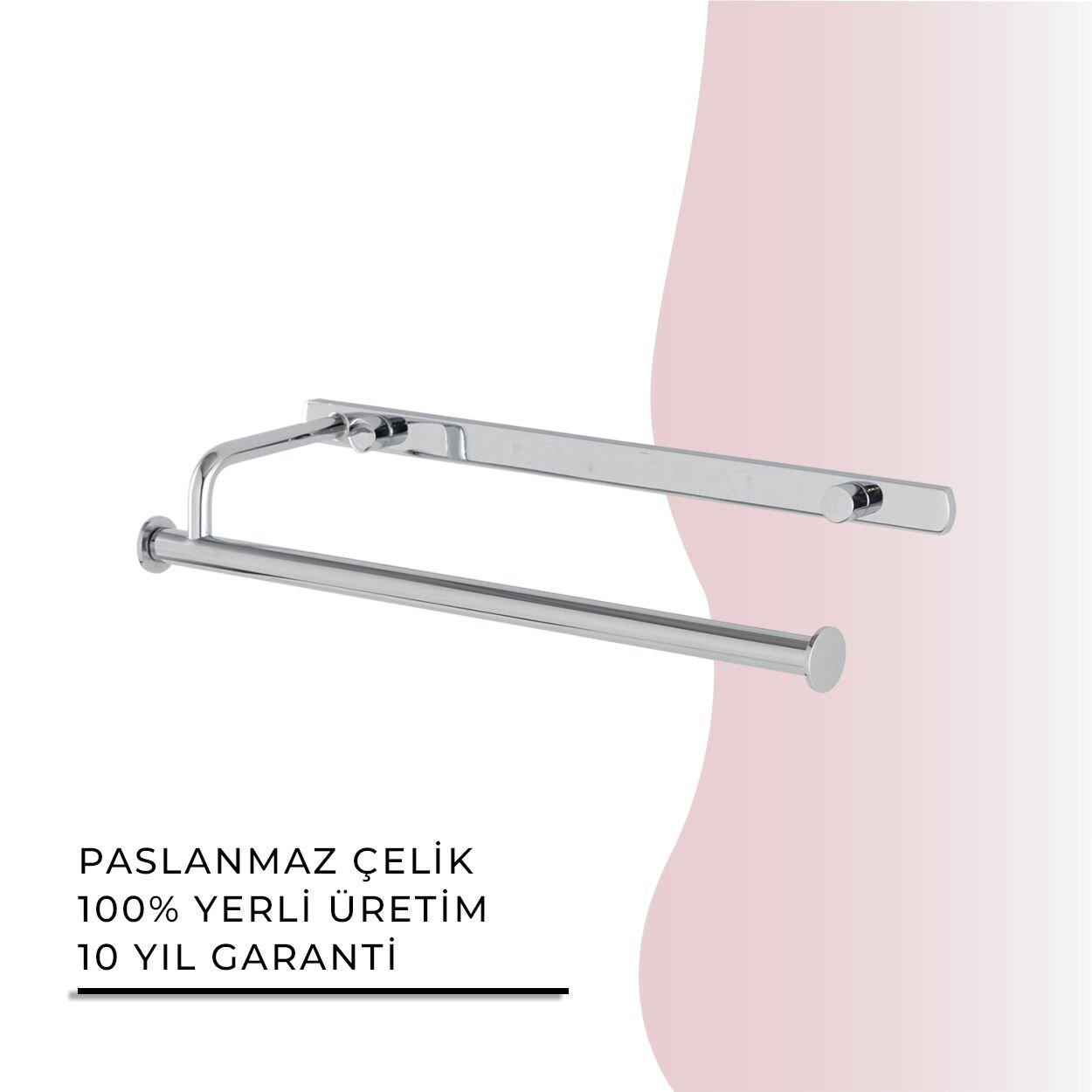 İGK YAPI - Çelik Banyo Vera Açık Kağıt Havluluk (VR10-008)