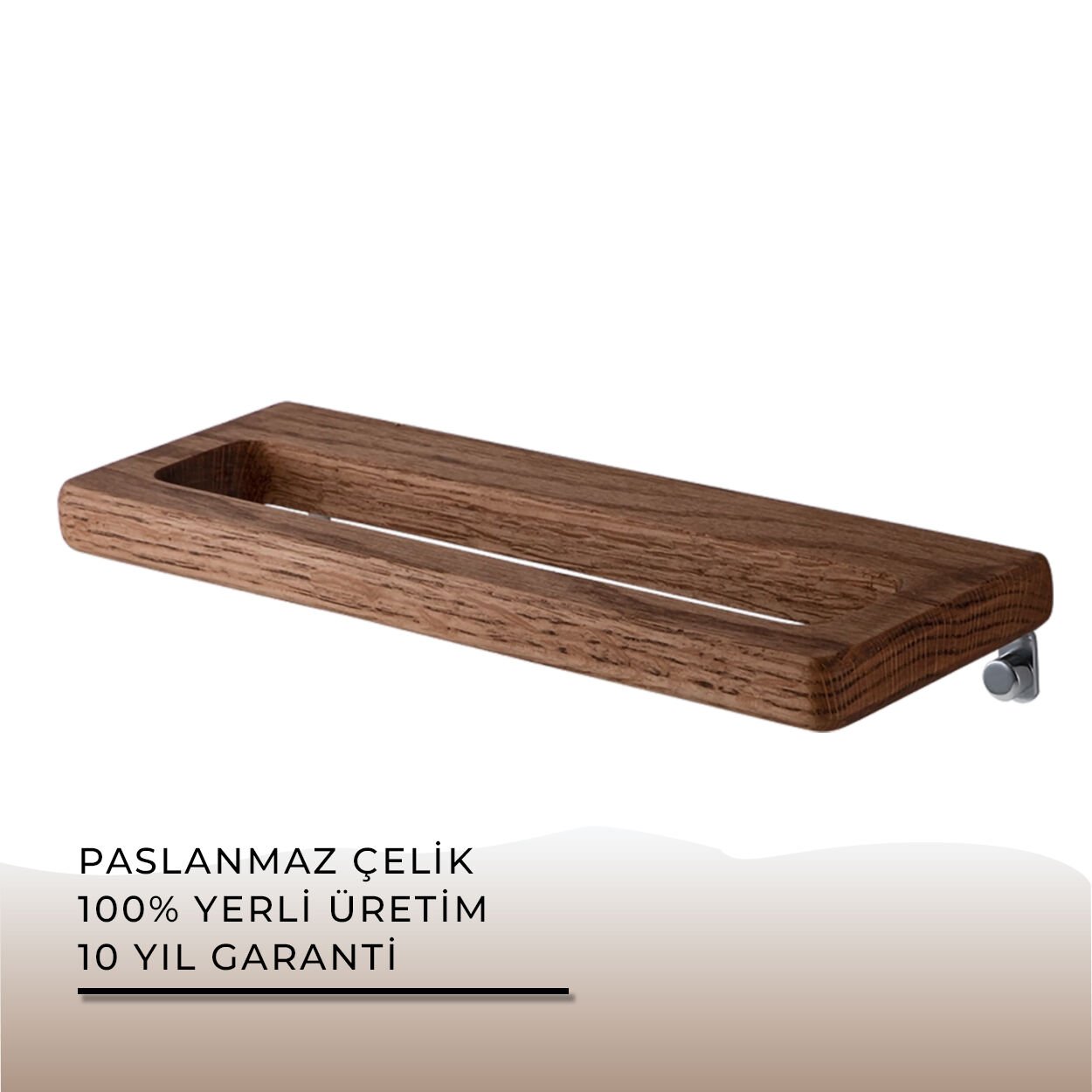 İGK YAPI - Çelik Banyo Selvi Uzun Havluluk 50cm (SL10-013)
