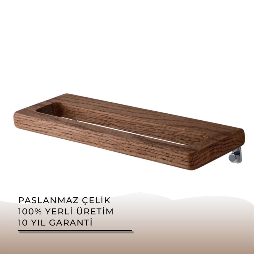 İGK YAPI - Çelik Banyo Selvi Uzun Havluluk 50cm (SL10-013)