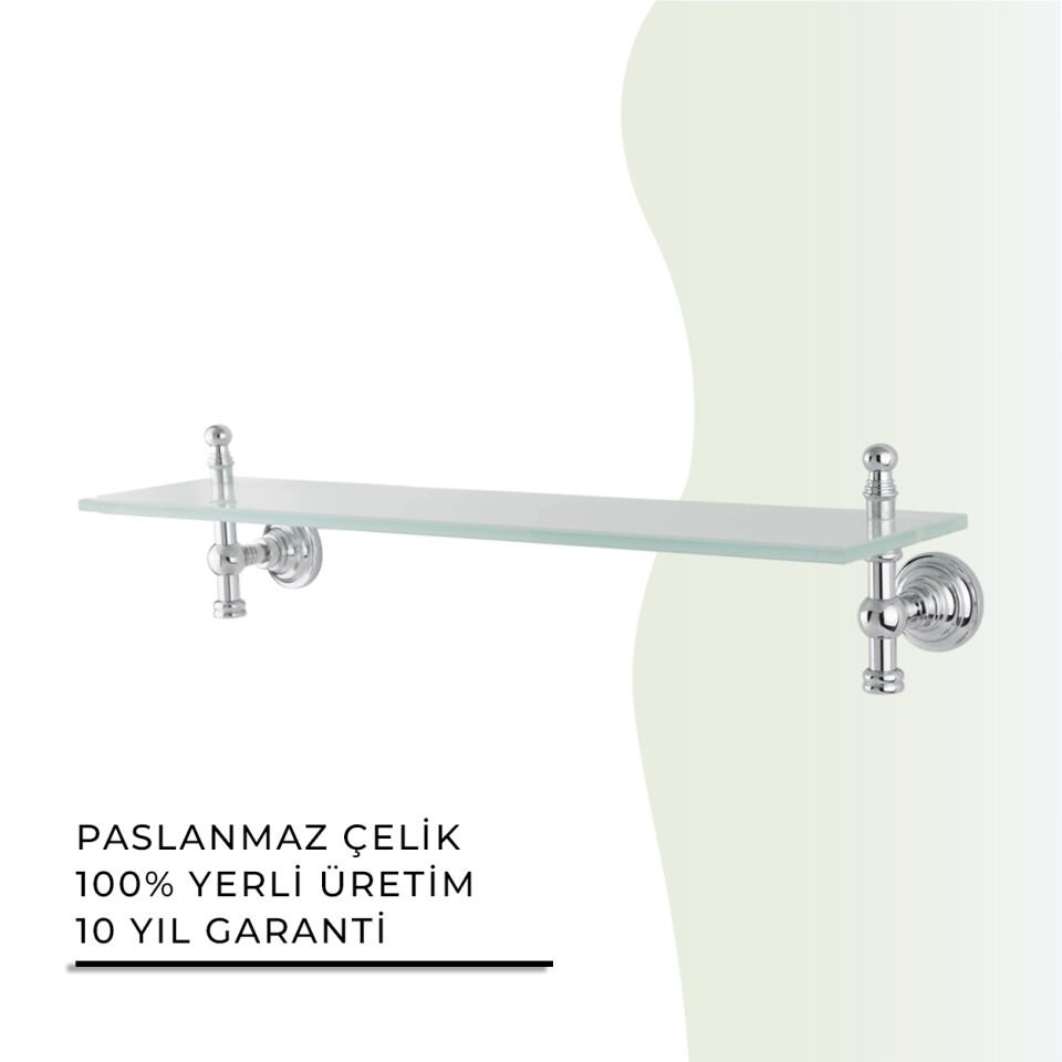 İGK YAPI - Çelik Banyo Ottoman Ayna Etajeri (OT10-005)