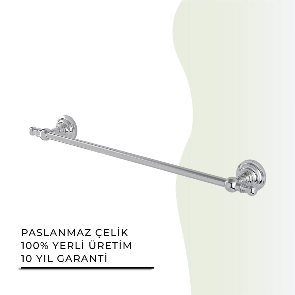 İGK YAPI - Çelik Banyo Ottoman Uzun Havluluk 50cm (OT10-006)