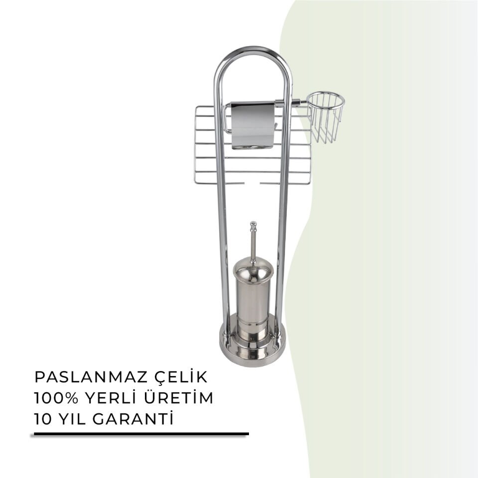 İGK YAPI - Çelik Banyo Ottoman Set Klozet Takımı Oval (OT10-024)