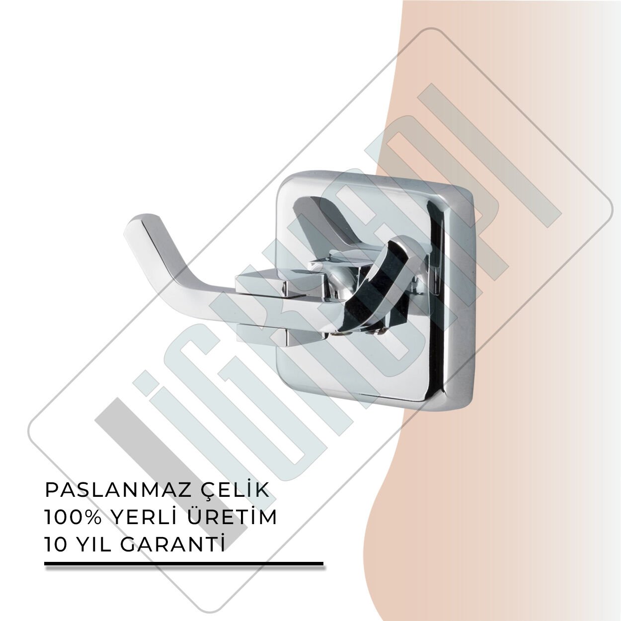 İGK YAPI - Çelik Banyo Kumru Bornozluk Çiftli (KU10-002)