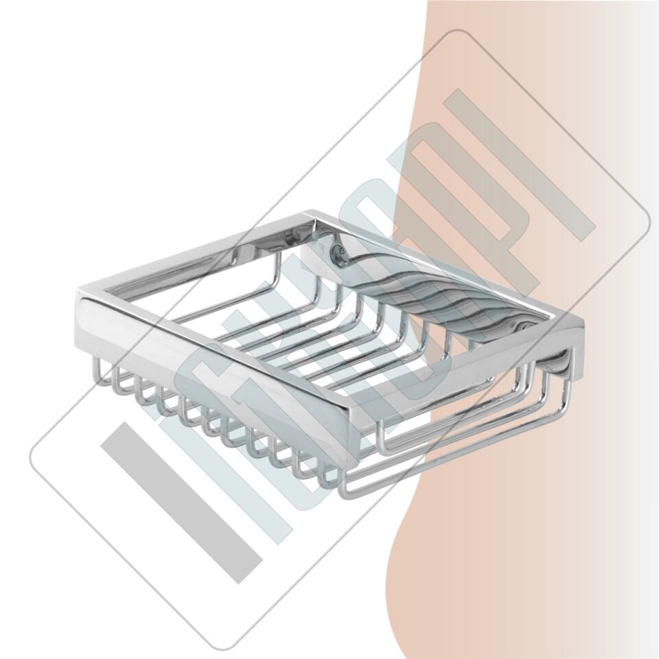 İGK YAPI - Çelik Banyo Kumru Lama Sabunluk 10x12 (KU10-032)