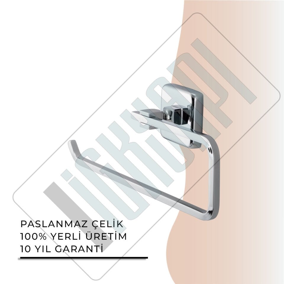 İGK YAPI - Çelik Banyo Kumru Açık Kâğıt Havluluk (KU10-050)