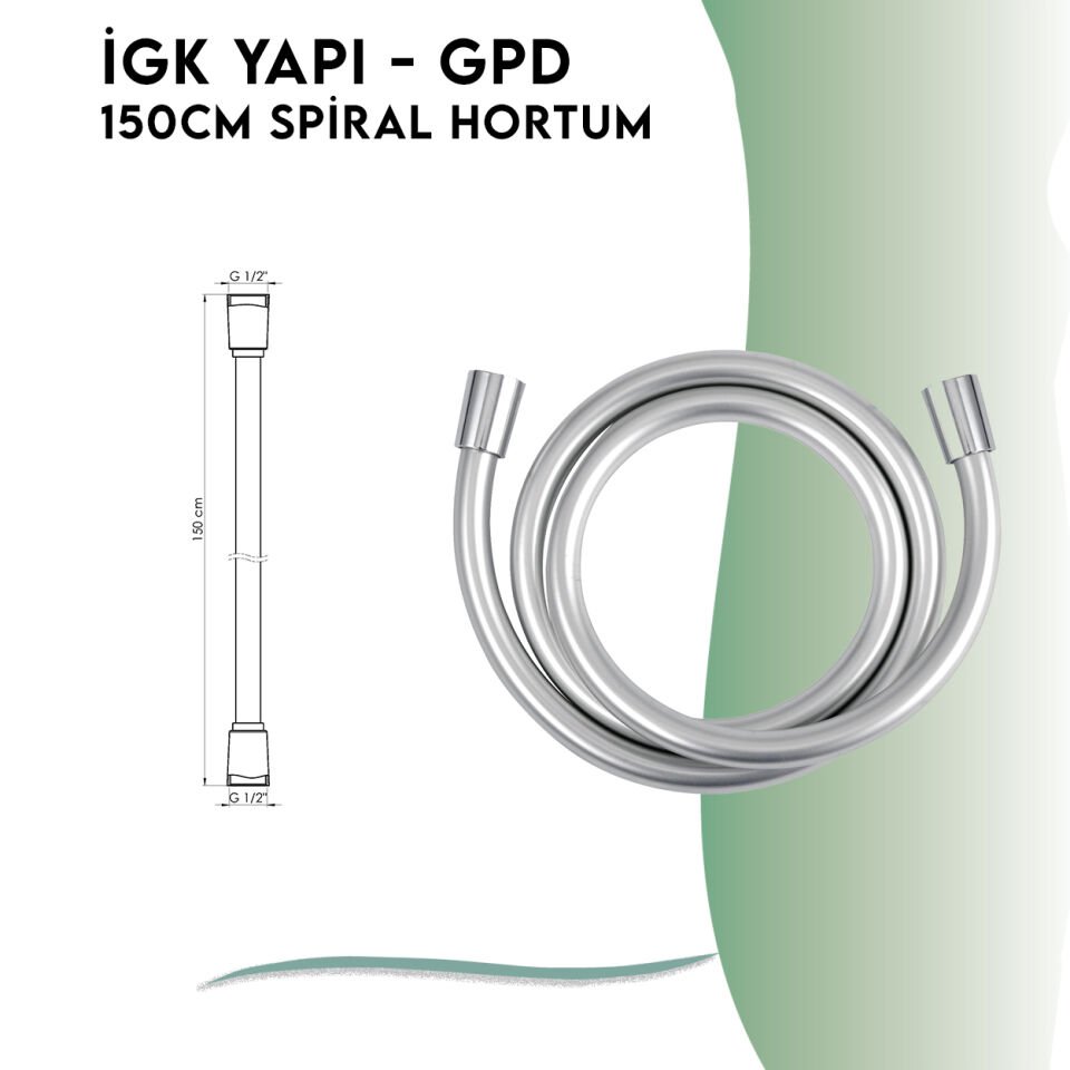 İGK YAPI - GPD Yönlendiricili Duş Seti (3 Fonksiyonlu El Duşu + Ø200)  (DST192)