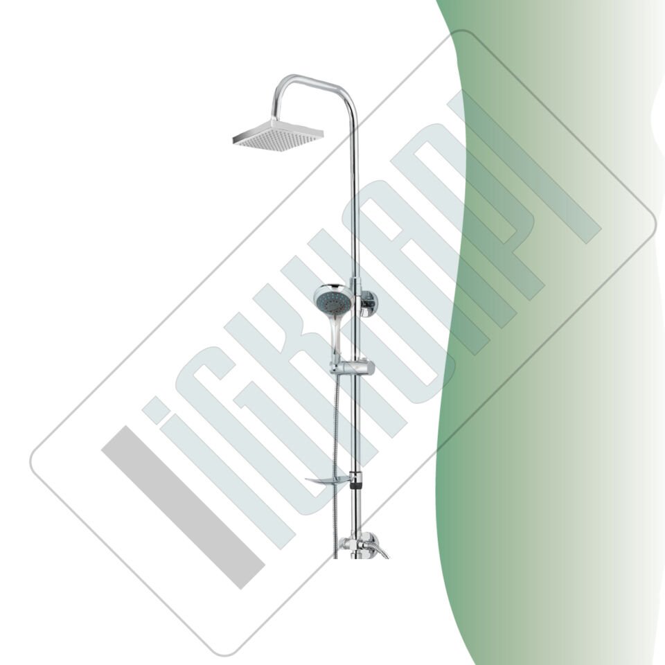 İGK YAPI - GPD Duş Seti (5 Fonksiyonlu El Duşu +250x250)  (DST24)