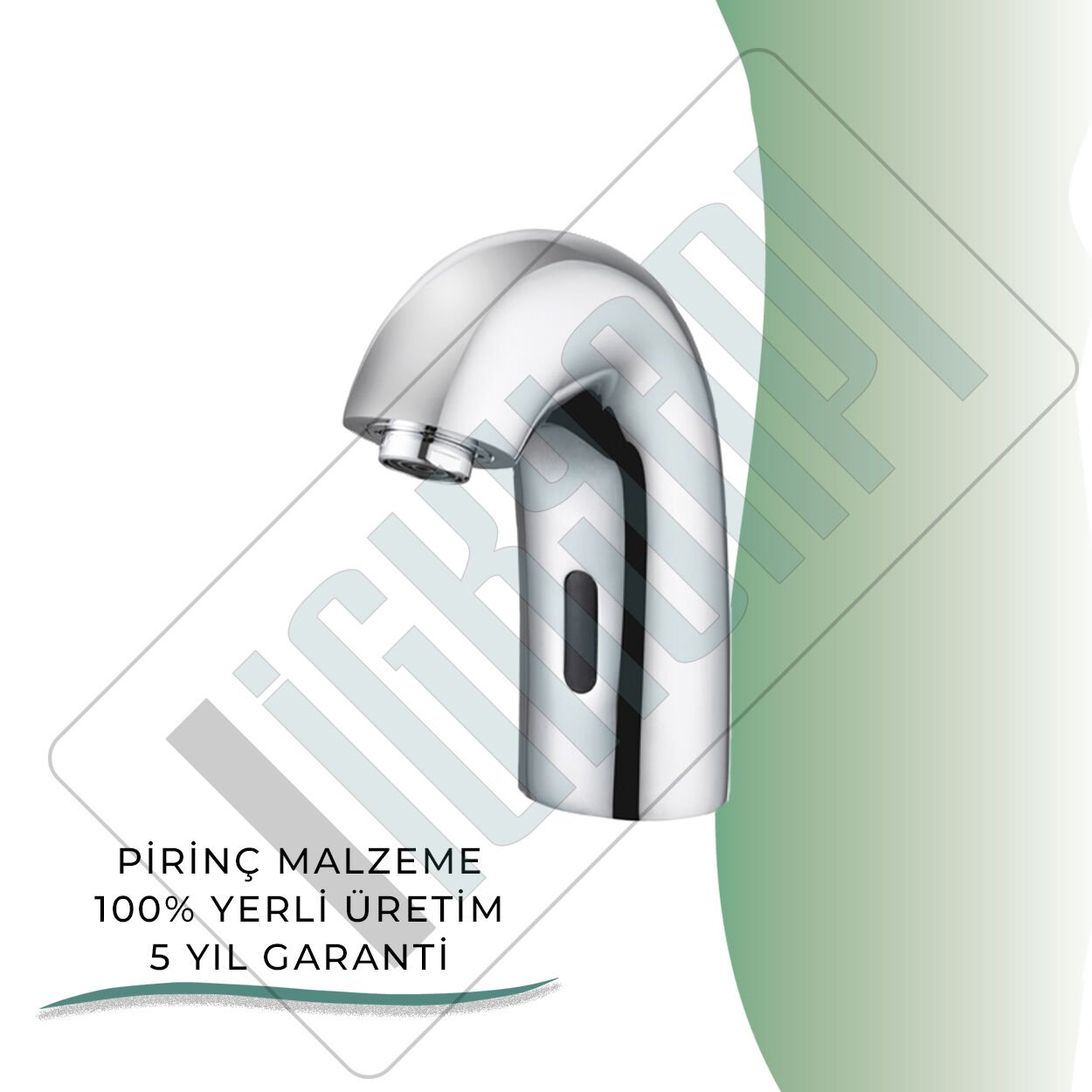 İGK YAPI - GPD Fotoselli Lavabo Bataryası (Çift Su Girişli)  (FLB10)