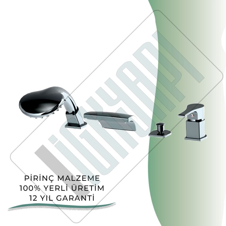 İGK YAPI - GPD Atros Ankastre Küvet Bataryası (4 Delikli)  (MAK66)