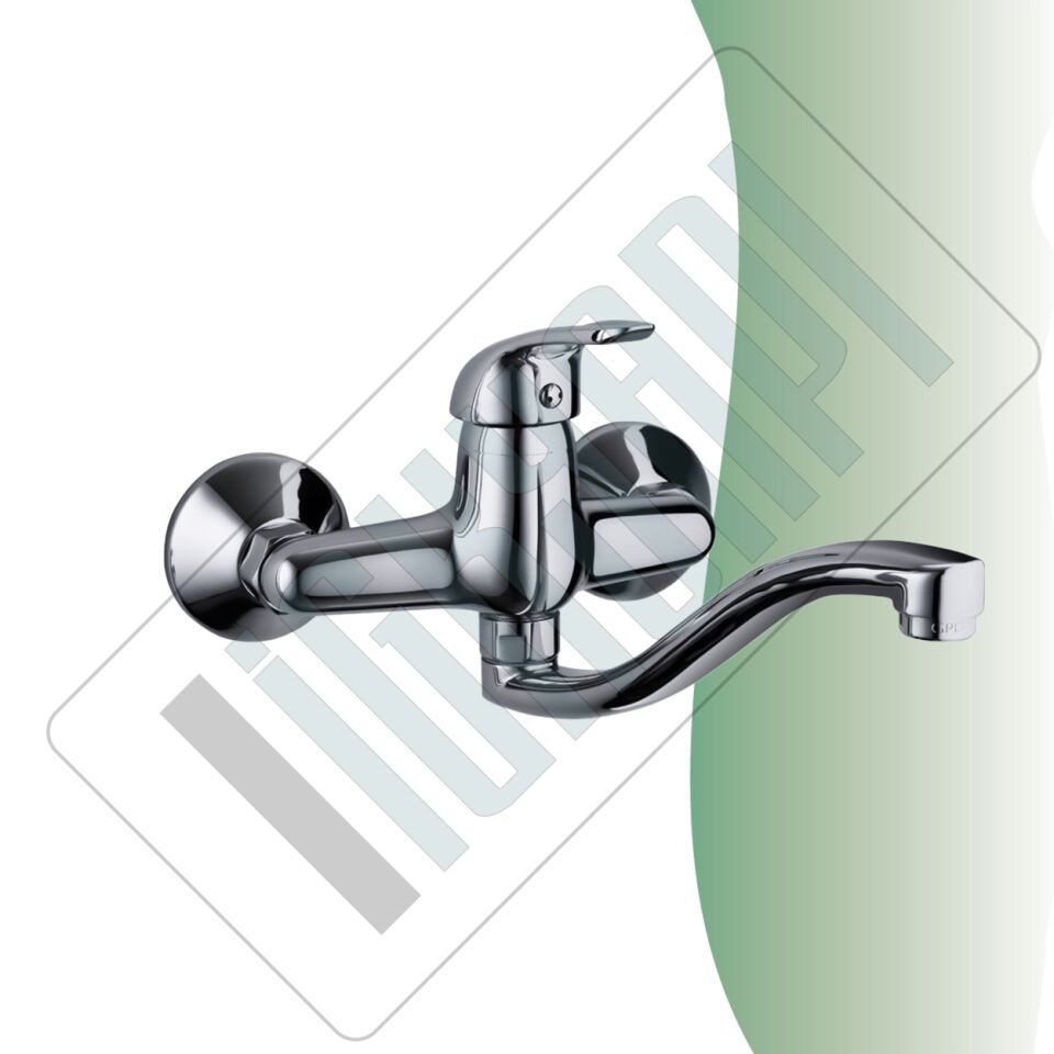 İGK YAPI - GPD Adrio Aplike Lavabo Bataryası  (MAL120)