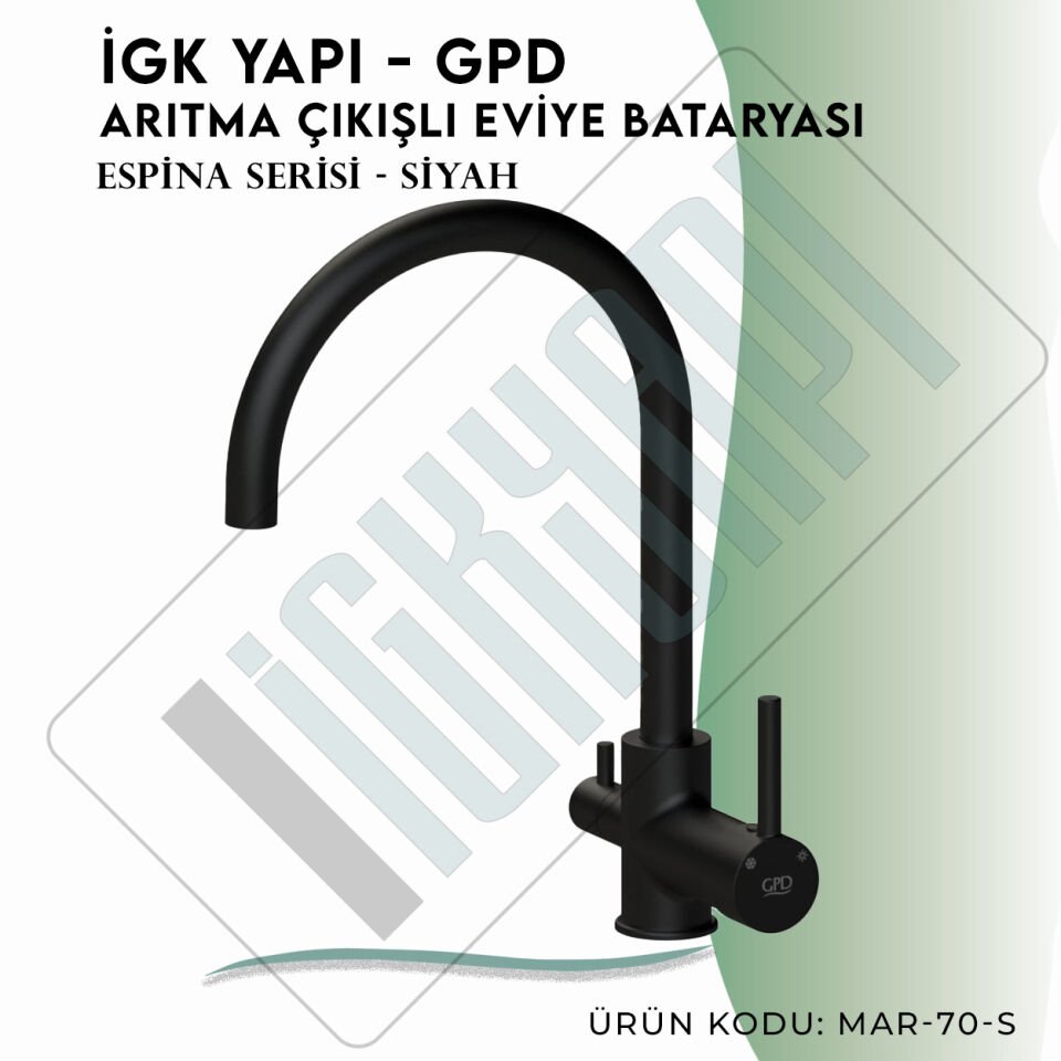 İGK YAPI - GPD S Espina Arıtma Çıkışlı Eviye Bataryası  ( MAR70-S)