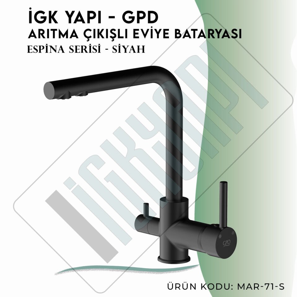 İGK YAPI - GPD S Espina Arıtma Çıkışlı Eviye Bataryası  ( MAR71-S)