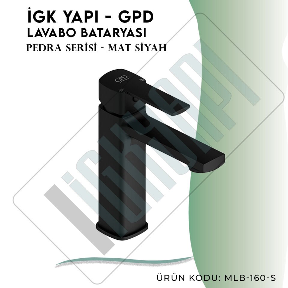 İGK YAPI - GPD S Pedra Lavabo Bataryası  (MLB160-S)