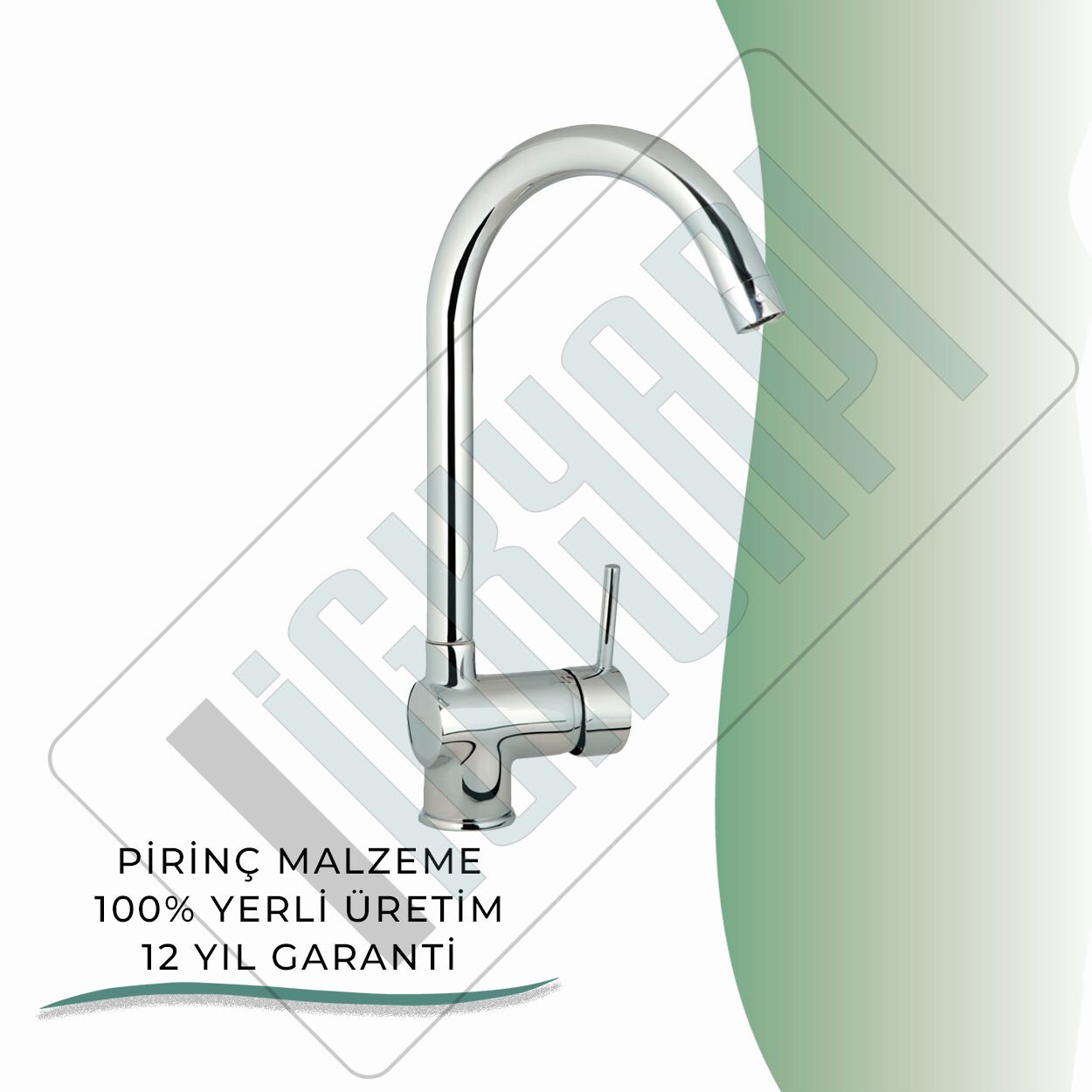 İGK YAPI - GPD Espina Tek Gövde Eviye Bataryası  (MTE70)