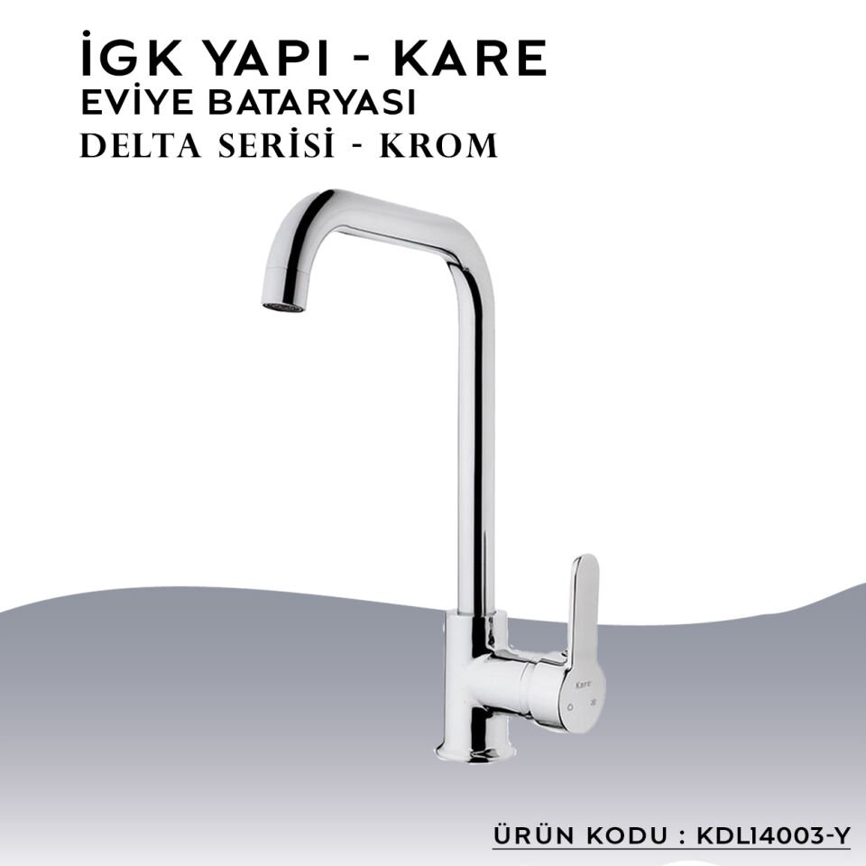 İGK YAPI – KARE KDL14003-Y Delta Eviye Bataryası