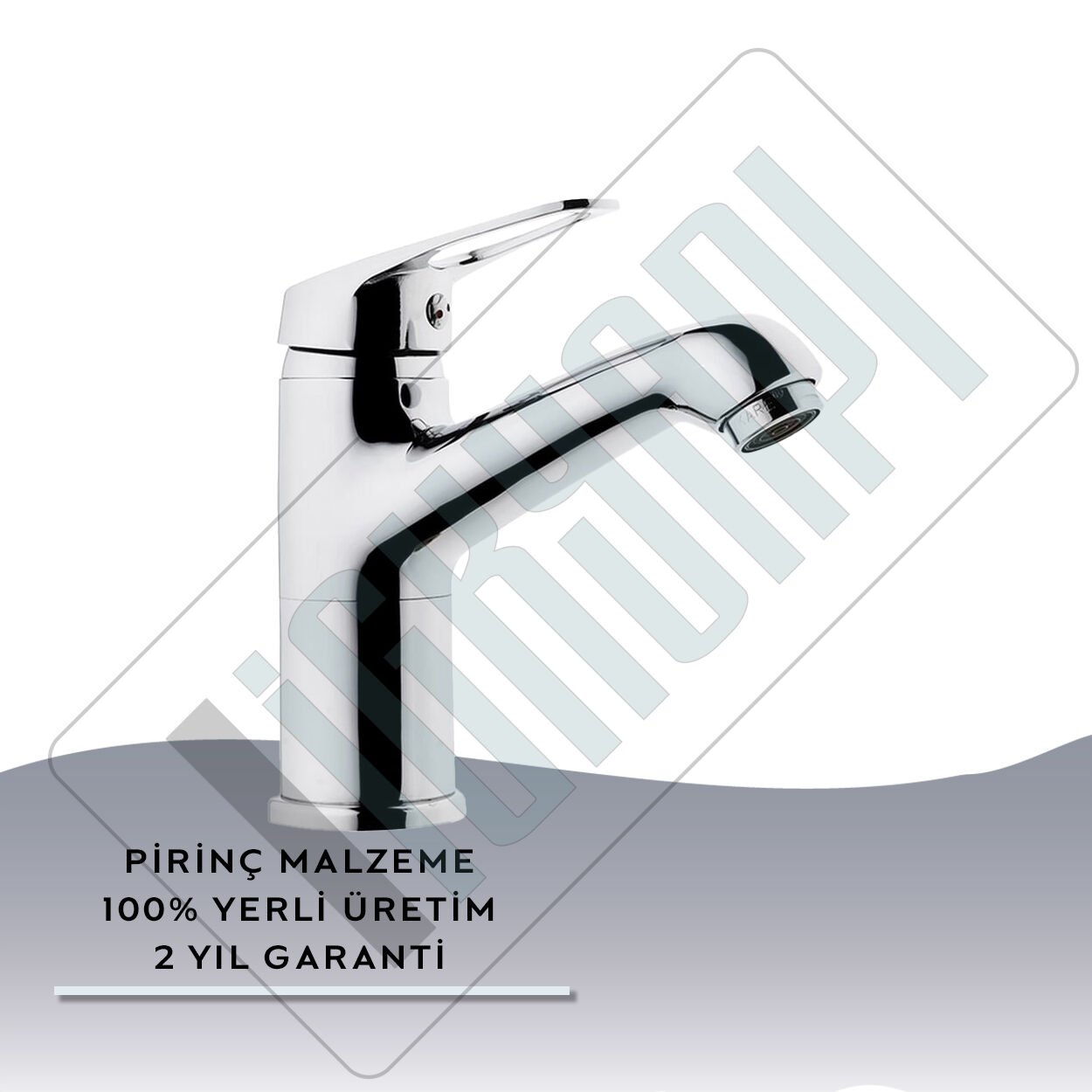 İGK YAPI – KARE KMI4001-Y Miracle Yüksek Lavabo Bataryası