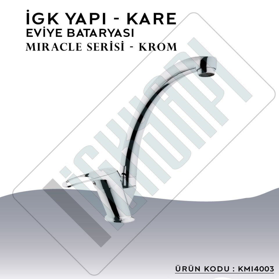 İGK YAPI – KARE KMI4003 Miracle Eviye Bataryası