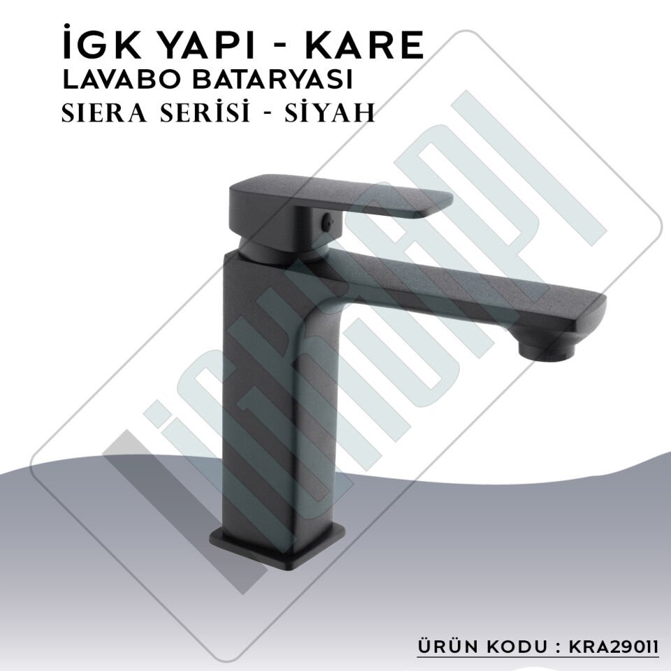 İGK YAPI – KARE KRA29011 Siera Lavabo Bataryası