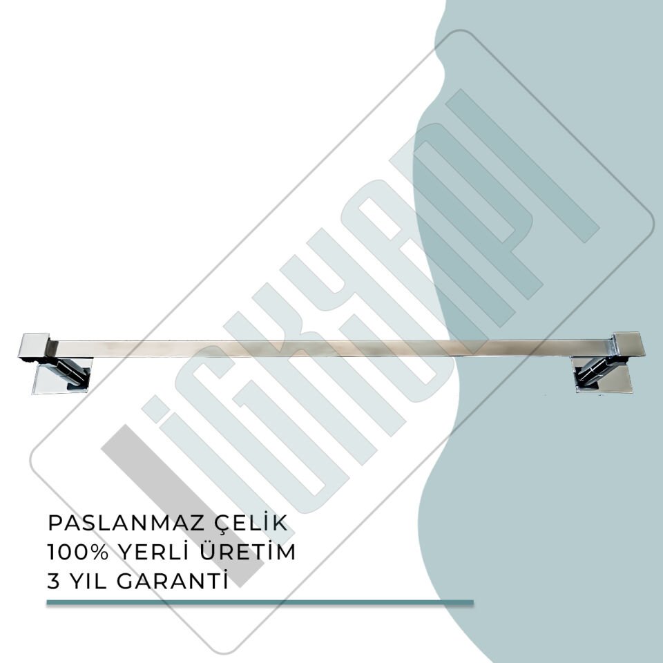 İGK YAPI - Duxxa Fenice Uzun Havluluk (50 cm) Krom (A.1915)