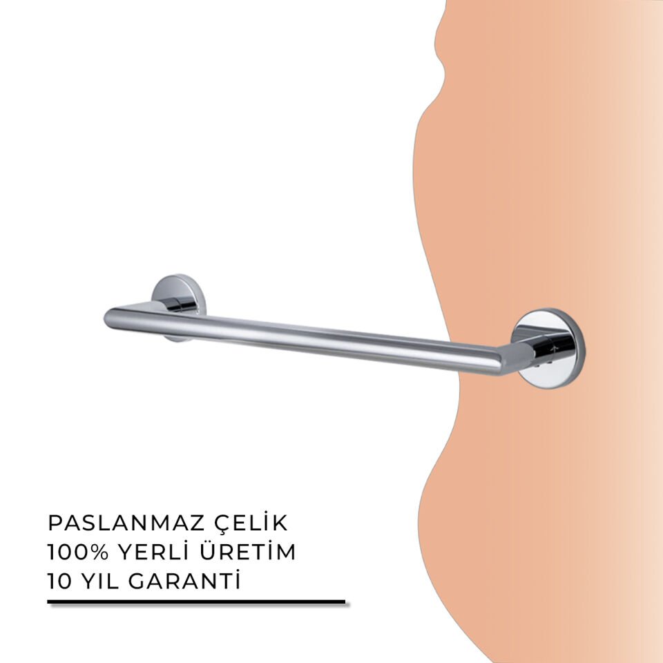İGK YAPI - Çelik Banyo Flora Küvet Kolu 40cm (FL10-056)