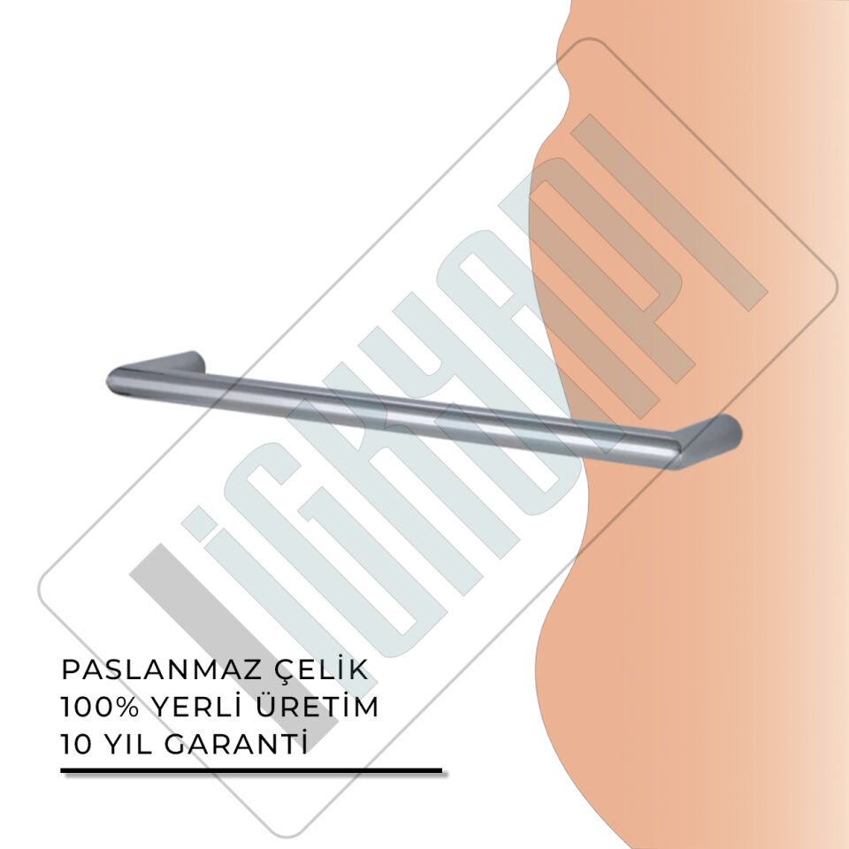 İGK YAPI - Çelik Banyo Flora Rozetsiz Küvet Kolu 30cm (FL10-060)
