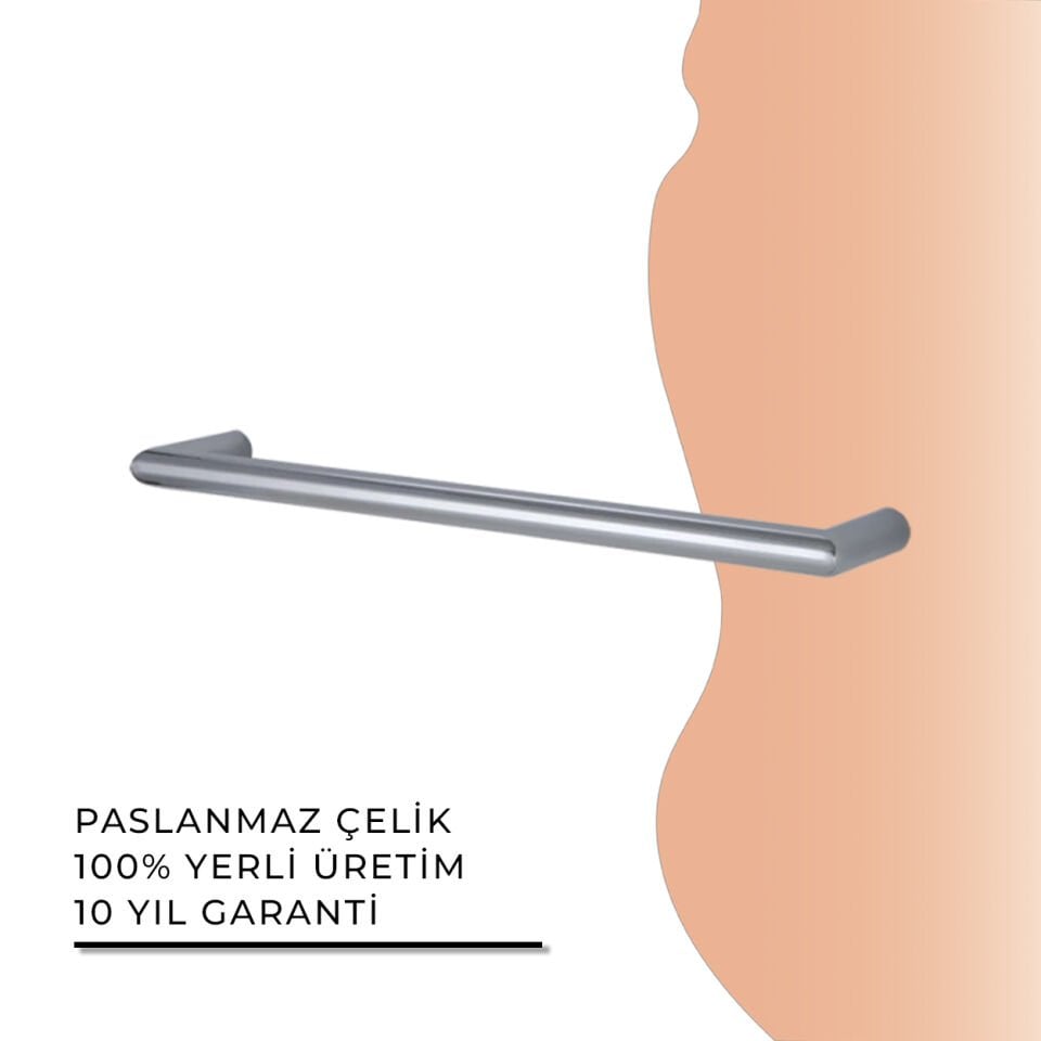 İGK YAPI - Çelik Banyo Flora Rozetsiz Küvet Kolu 30cm (FL10-060)
