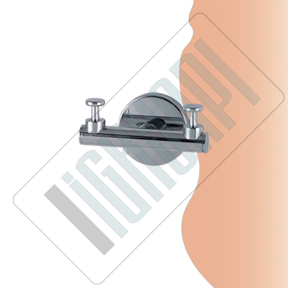 İGK YAPI - Çelik Banyo Flora İkili Askılık (FL10-069)