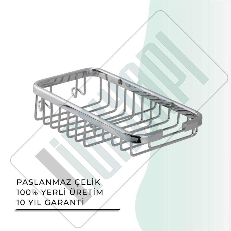 İGK YAPI - Çelik Banyo Mercan Lifli Süngerlik 10X19CM (25-005)