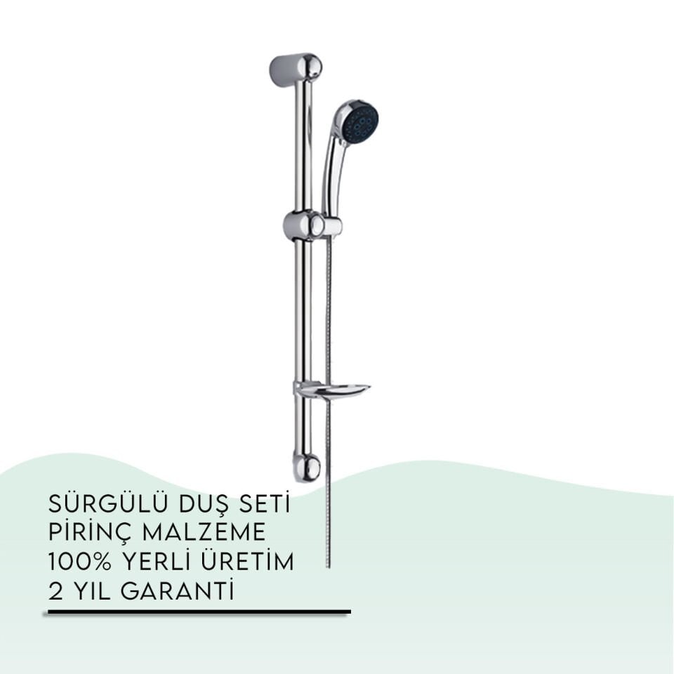 İGK YAPI - TEMA Econ Sürgülü Duş Seti (51040)