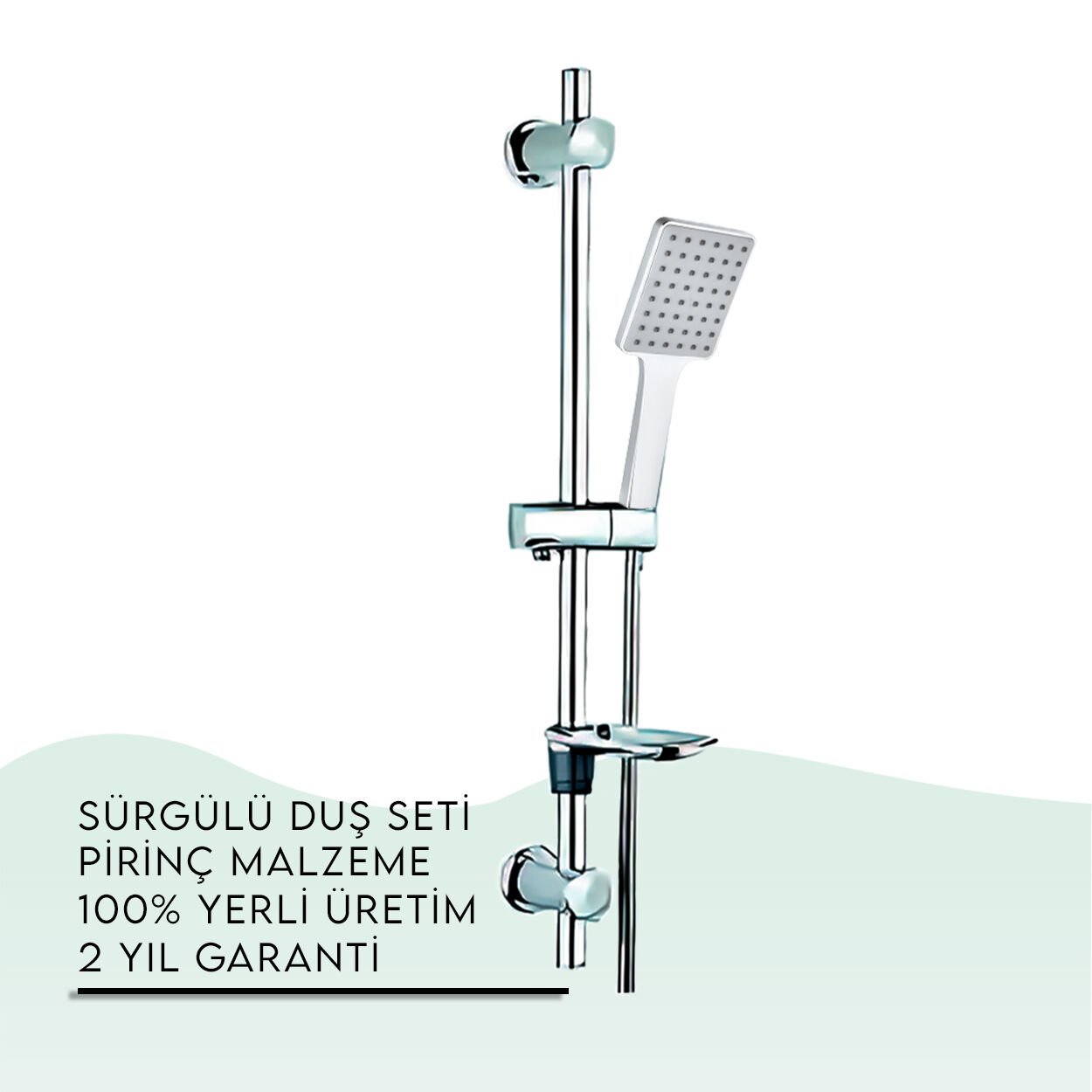 İGK YAPI - TEMA Dinamik Carismo Sürgülü Duş Seti (51045)