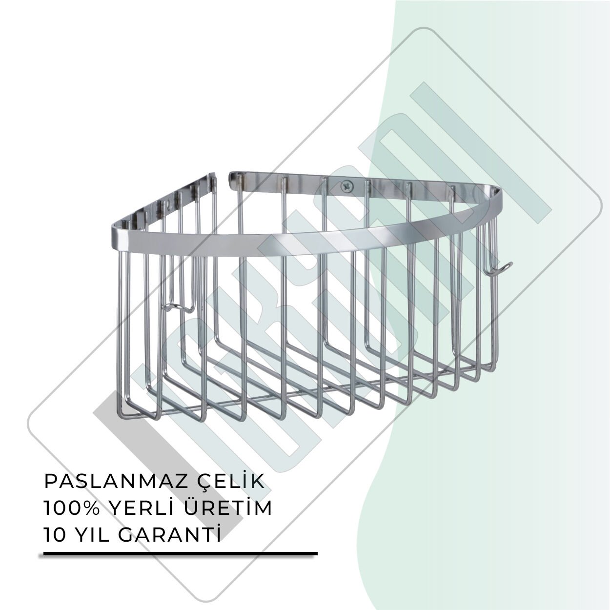 İGK YAPI - Çelik Banyo Tekli Derin Süngerlik 19X19CM (25-320)