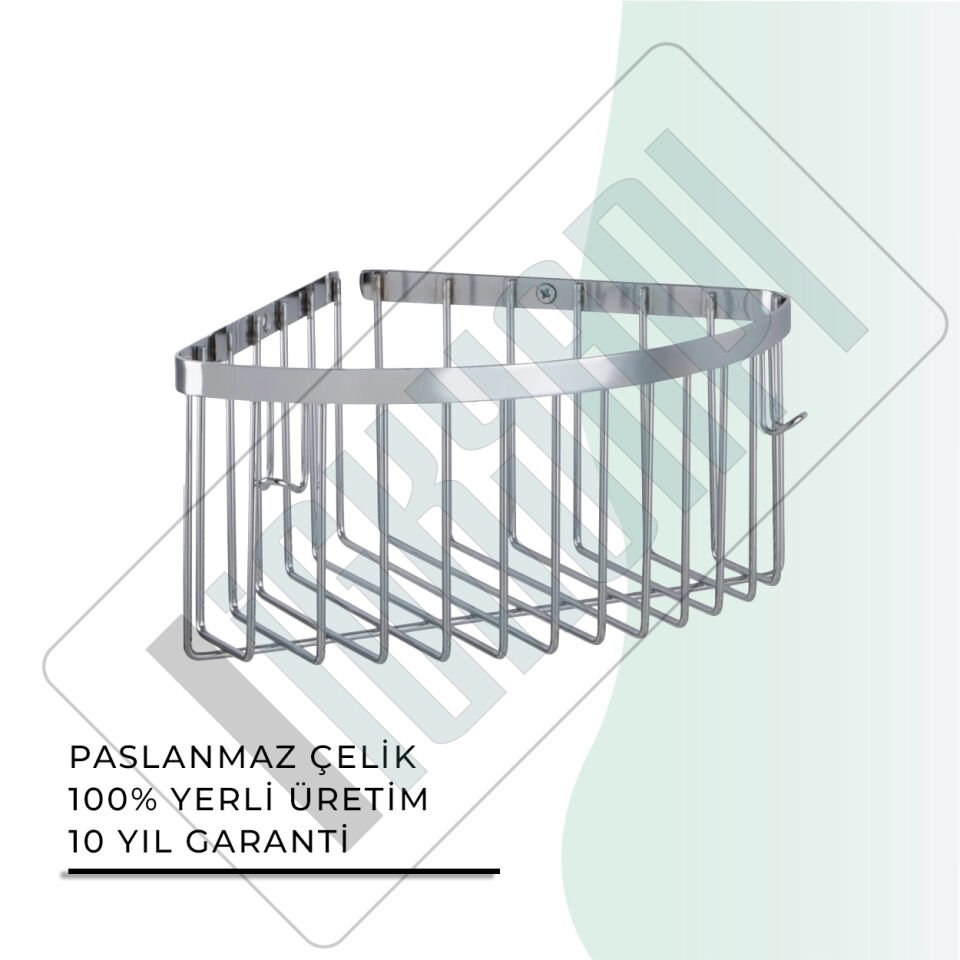 İGK YAPI - Çelik Banyo Tekli Derin Süngerlik 19X19CM (25-320)