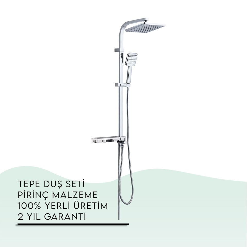 İGK YAPI - TEMA Hill-Tetra Tepe Duş Seti (53136)