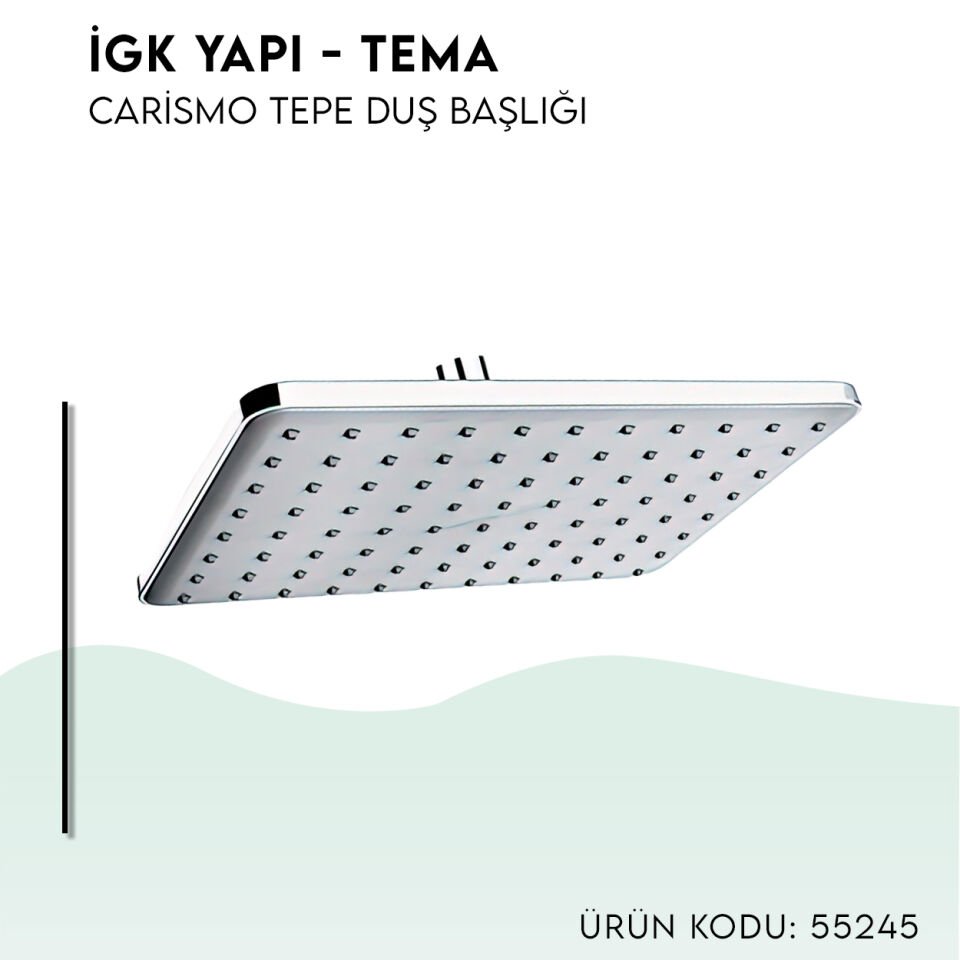 İGK YAPI - TEMA Carismo Tepe Duş Başlığı (55245)