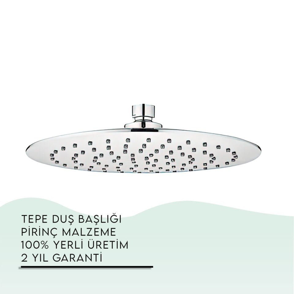 İGK YAPI - TEMA Slim Tepe Duş Başlığı (55280)