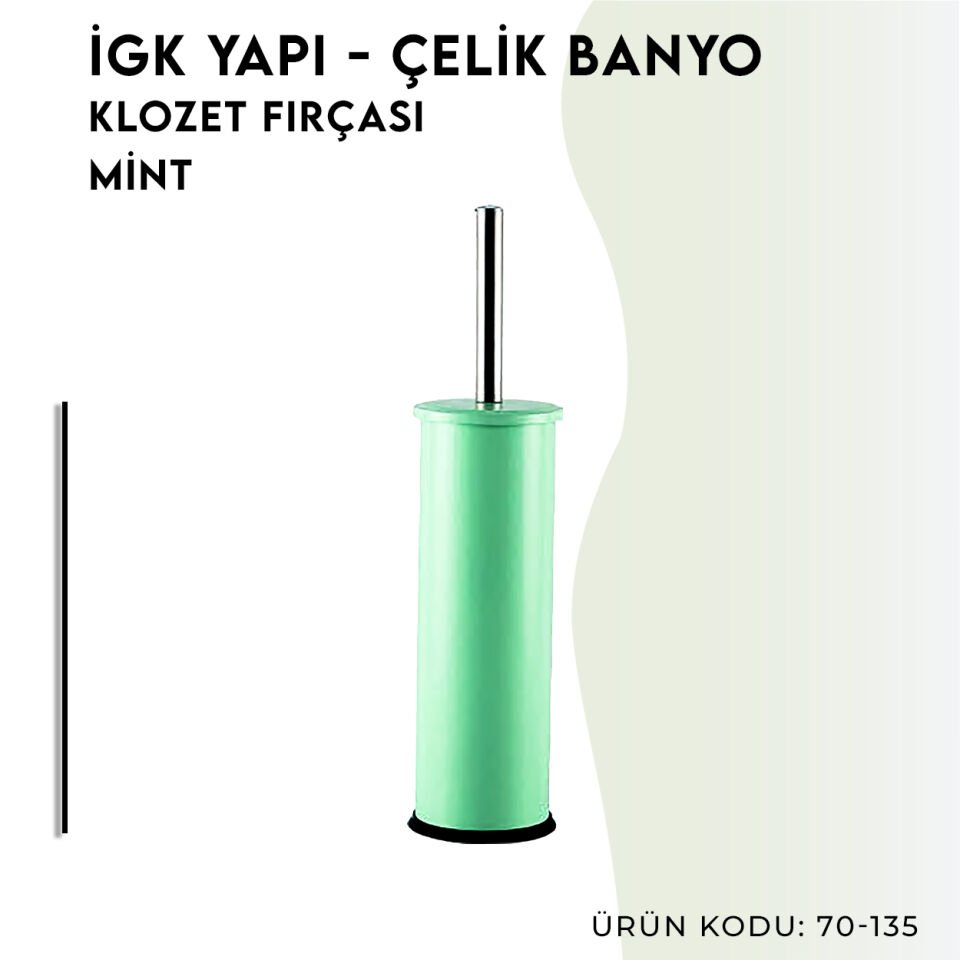 İGK YAPI - Çelik Banyo Klozet Fırçası Mind (70-135)