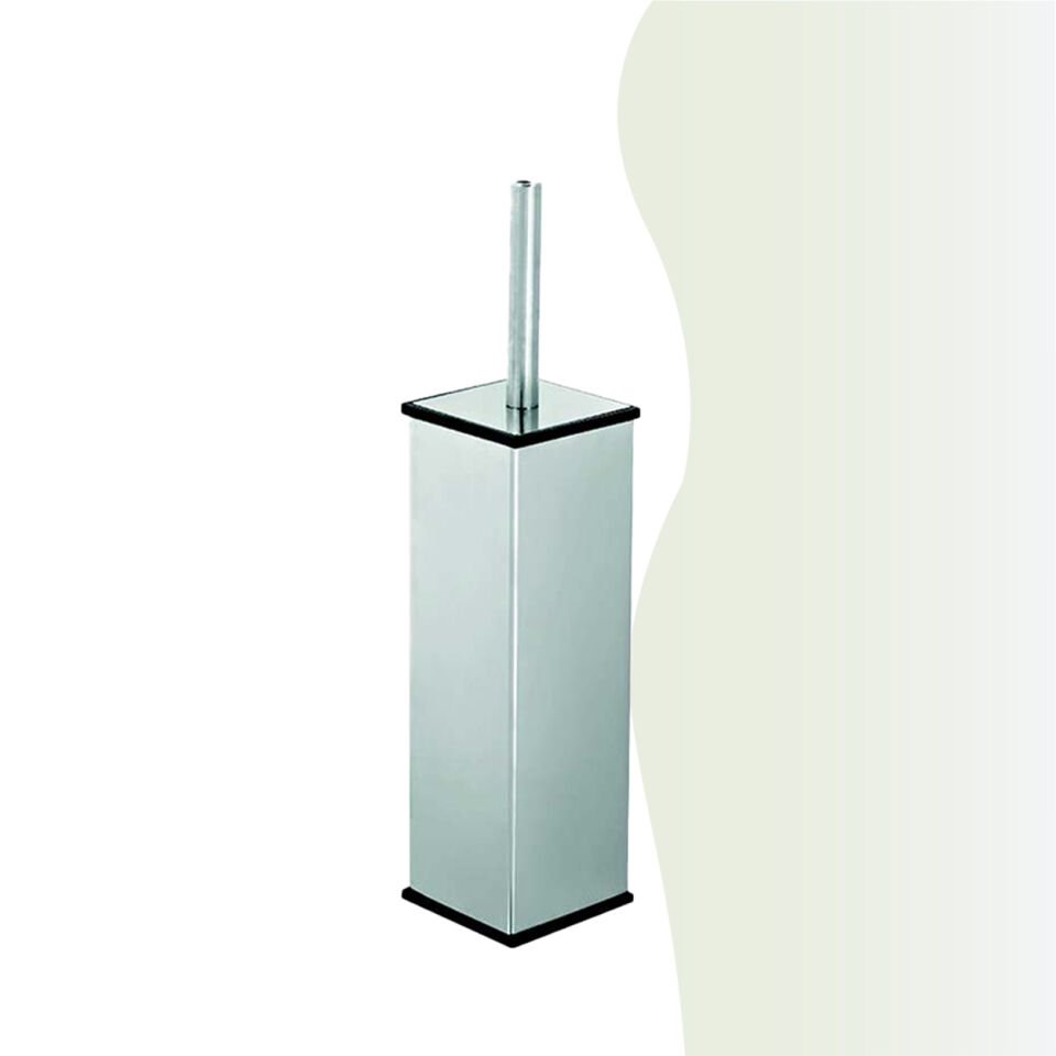 İGK YAPI - Çelik Banyo Kare Klozet Fırçası Akıllı Kapak 304 (70-165)