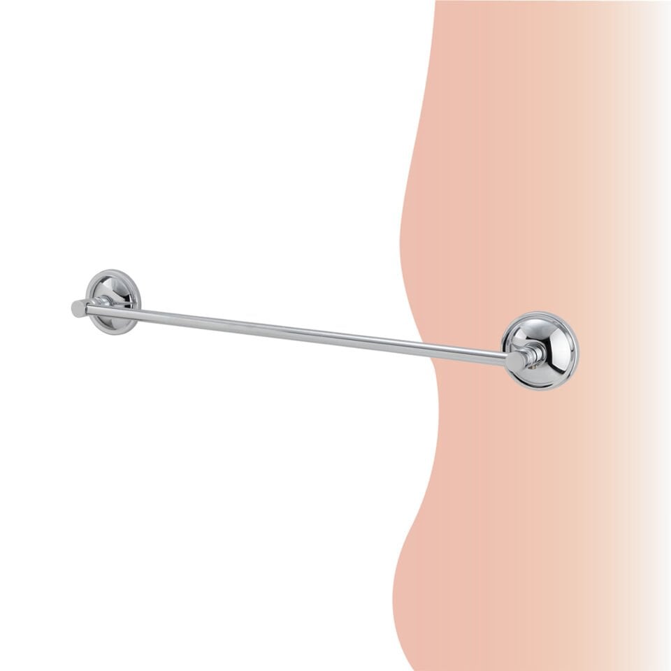 İGK YAPI - Çelik Banyo Bella Uzun Havluluk 40cm (BS10-006)