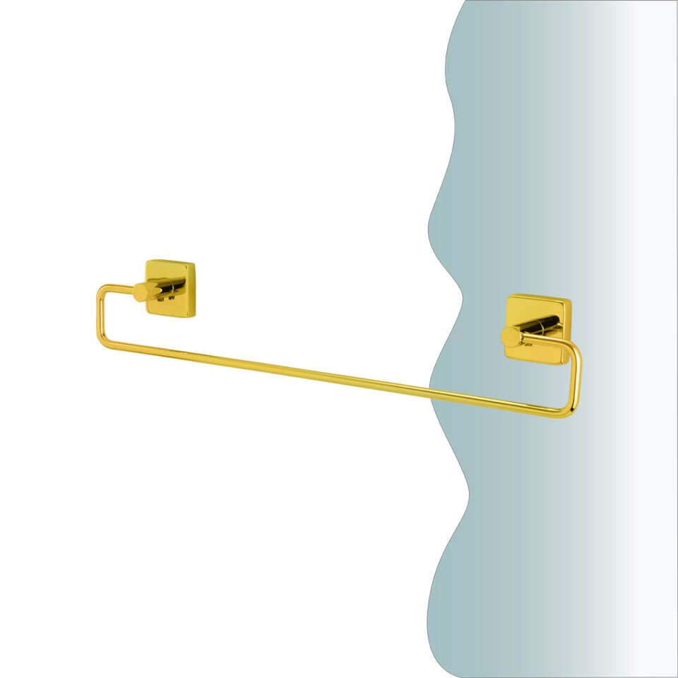 İGK YAPI - Çelik Banyo Vizyon Gold Uzun Havluluk 45cm (VZ10-006.1)