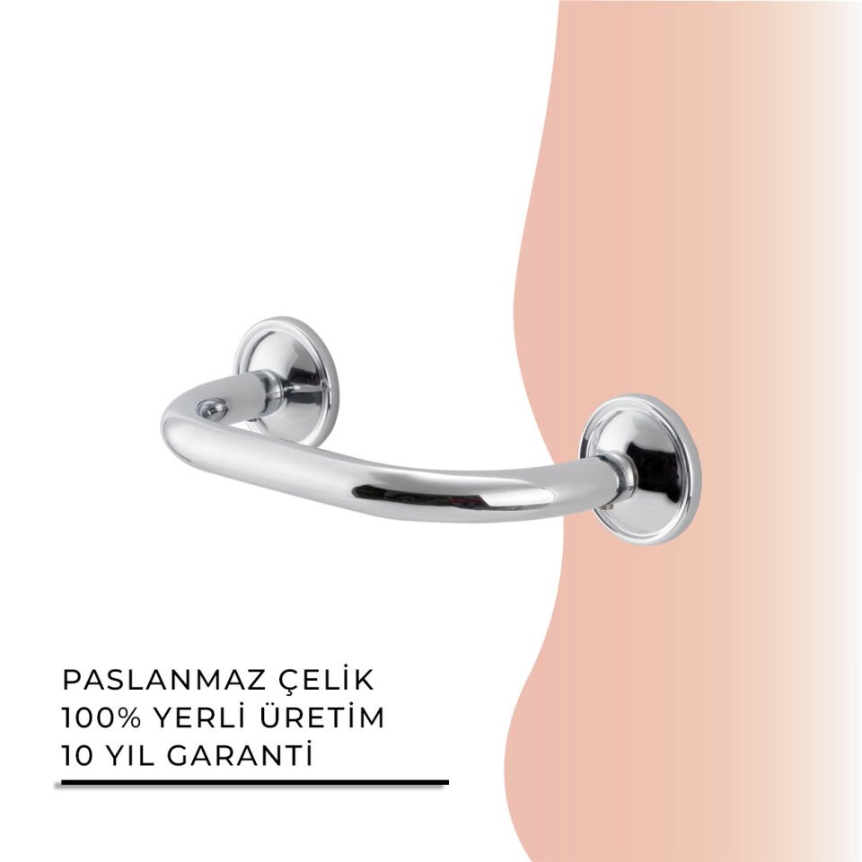 İGK YAPI - Çelik Banyo Bella Küvet Tutamağı 20cm (30-007)