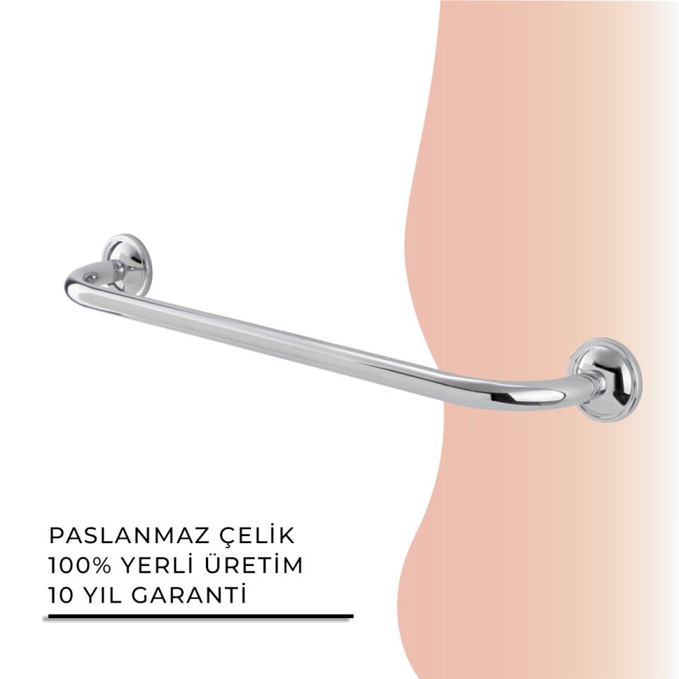 İGK YAPI - Çelik Banyo Bella Küvet Tutamağı 60cm (30-090)