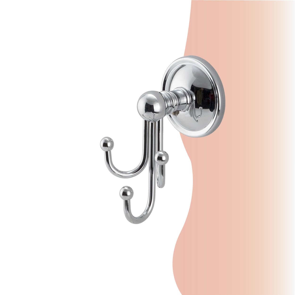 İGK YAPI - Çelik Banyo Bella Klasik Üçlü Askılık (40-009)